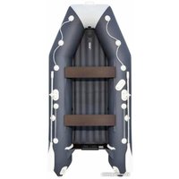 Моторная лодка Аква 2800 НДНД (светло-серый/графит)