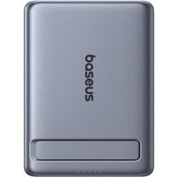 Внешний аккумулятор Baseus PicoGo AM31 Mini Magnetic Power Bank with Stand 20W 5000mAh (серый)