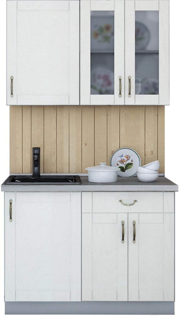 

Готовая кухня Интерлиния Мила Крафт 1.1 (дуб полярный)