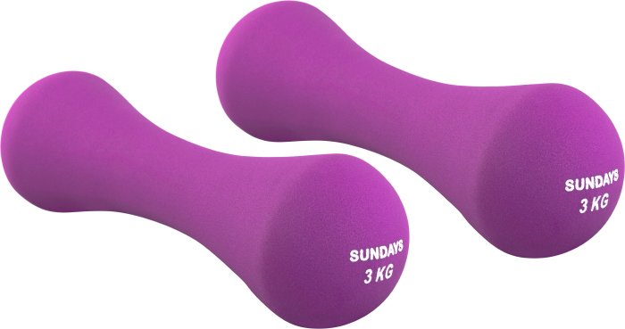 

Набор гантелей Sundays Fitness IR92004-D 2x3 кг (фиолетовый)