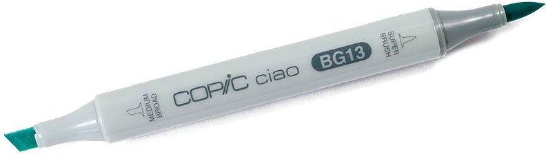 

Маркер перманентный Copic Сiao BG-13 22075143 (мятно-зеленый)