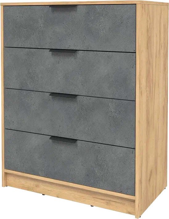 

Комод Интерлиния Концепт КТ-К80 (бетон портленд/дуб золотой)