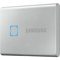 Внешний накопитель Samsung T7 Touch 500GB (серебристый)