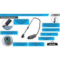 Шлифмашина для стен и потолков Deko DKWS1400 Pro 085-1062 (сумка)