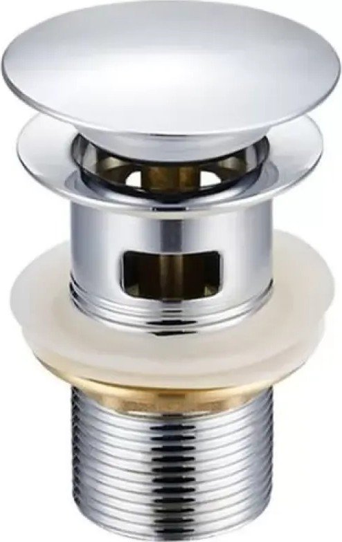 

Донный клапан Axus dk01cp (хром с переливом)