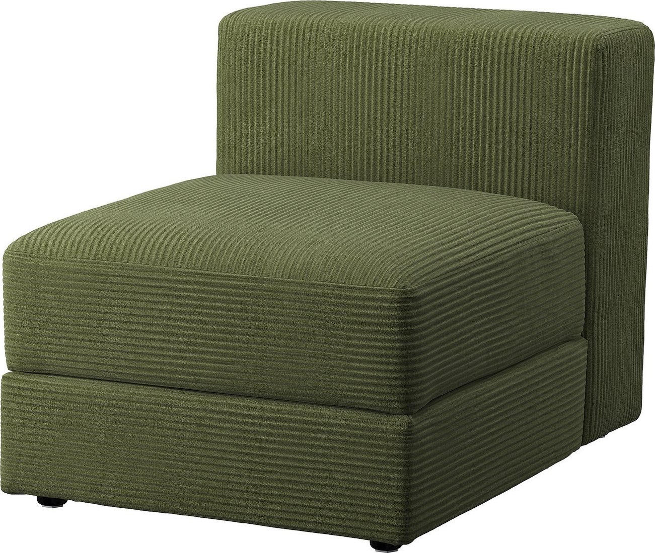 Элемент модульного дивана Ikea Jattebo самласа темный желто-зеленый s39471476