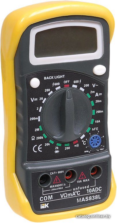 Мультиметр IEK Master MAS838L