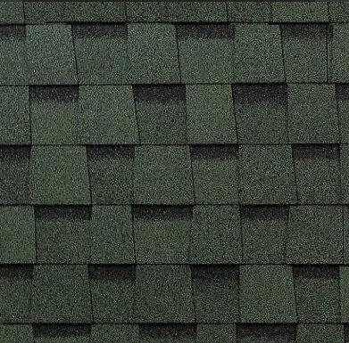 Битумная черепица Технониколь Shinglas многослойная Фазенда (Зеленый, 2.6м2)