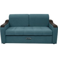 Диван Сириус Лидер-3 НПБ 185x110 (Eva 21 велюр зеленый)