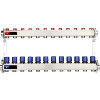 Запорная арматура Varmega Коллекторная группа для отопления ВР 1", на 6 контуров 3/4" EK VM15506