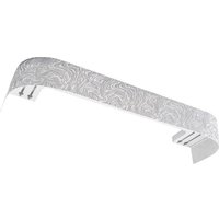 Карниз для штор Legrand Глэдис 7см 2м 2р с поворотами 58139331 (белый/серебристый)