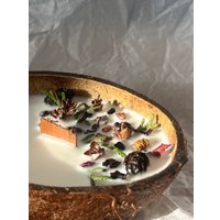 Ароматическая свеча chaos в кокосе (клюквенный лес)