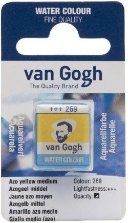 Акварельные краски Van Gogh 269 20862691 (желтый AZO средний)