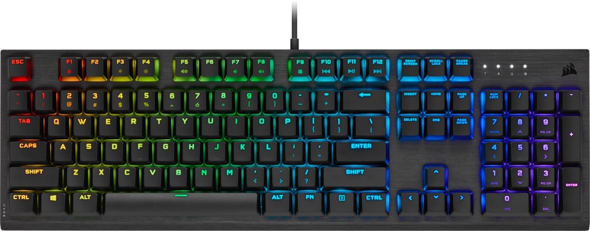 

Клавиатура Corsair K60 RGB Pro Low Profile (нет кириллицы)