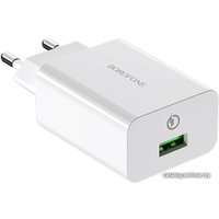 Сетевое зарядное Borofone BA21A (белый)
