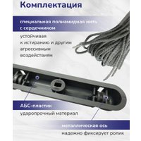 Сушилка для белья Comfort Alumin Потолочная 7 прутьев Silver Style Telescop 120-200 см (алюминий)