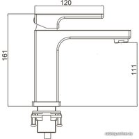 Смеситель Gappo G1018-1