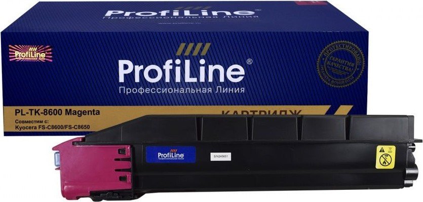 

Картридж ProfiLine PL-TK-8600M-M (аналог Kyocera TK-8600)
