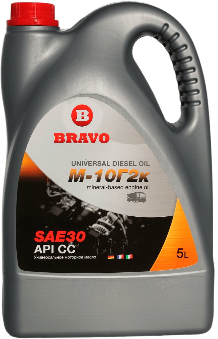 

Моторное масло Bravo М-10Г2К 5л
