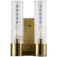 Бра Crystal Lux Otono AP2 (Brass/Transparent)