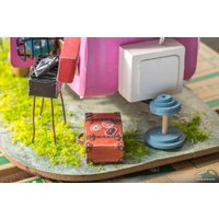 Румбокс Robotime Домик на колесах (DGM04)