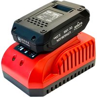 Аккумулятор с зарядным устройством ELITECH 1820.131800-A1 (18В + 18В/2 Ah)
