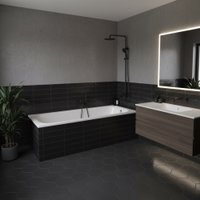 Ванна Lauter Brio 160 21S1600 + сифон 21Y31000 (с ножками, с шумоизоляцией)