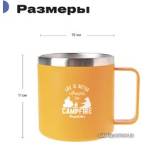 Термокружка RoadLike Camp 415мл (оранжевый)