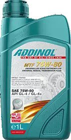 

Трансмиссионное масло Addinol Multi Transmission Fluid 75W-80 1л