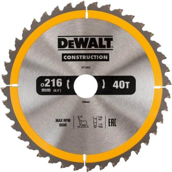 Пильный диск DeWalt DT1953