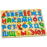 Мозаика/пазл Alatoys Пазл Азбука ПЗЛ2502