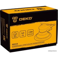 Пневмошлифмашина Deko DKOS125 063-4381