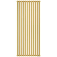 Стальной трубчатый радиатор Сунержа Эстет-11 1200х540 12 секций (золото)