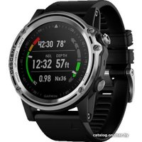 Умные часы Garmin Descent Mk1 (серебристый/черный)