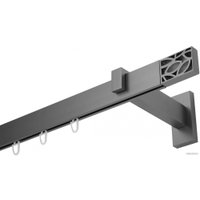 Карниз для штор Lm Decor Флэт Лайн Грид одинарный (сатин, 3.2м)