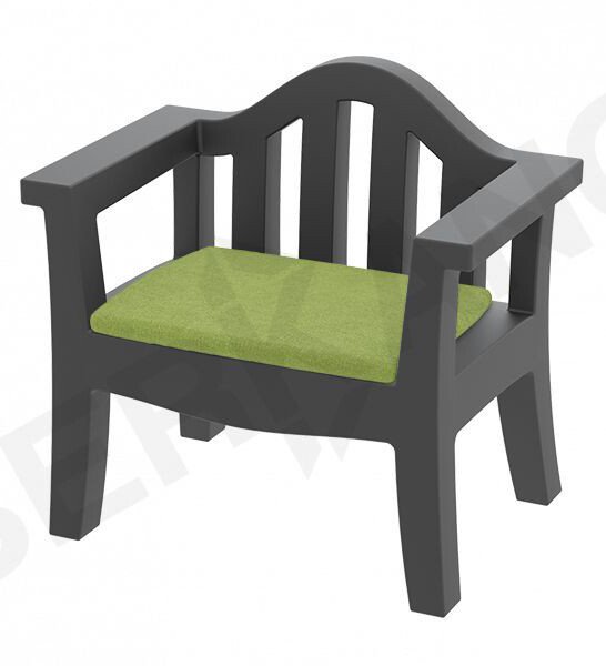 

Кресло Berkano Province 230_029_00 (черный/зеленый)