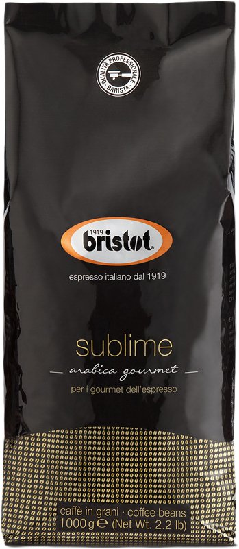 Кофе Bristot Sublime в зернах 1000 г
