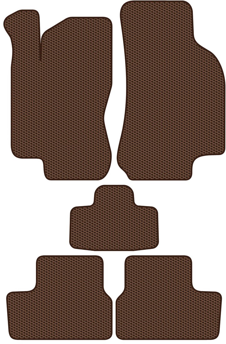 

Комплект ковриков для авто Alicosta Datsun on-Do I (cедан, седан / 2195) 2014 - 2021 (коричневый, сота)