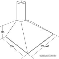 Кухонная вытяжка Akpo Soft 50 WK-5 (белый)