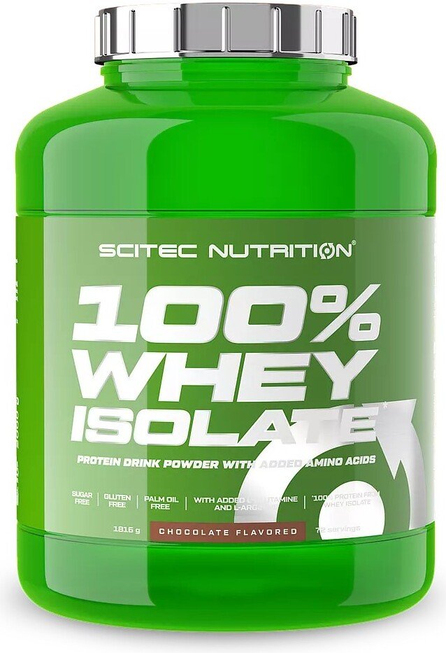 Протеин сывороточный (изолят) Scitec Nutrition 100% Whey Isolate (1816 г)