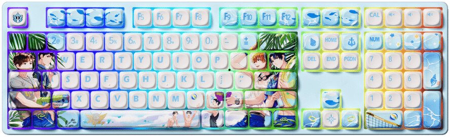 

Клавиатура Akko 5108B Plus Team Blue Rain (Akko V3 Piano Pro)