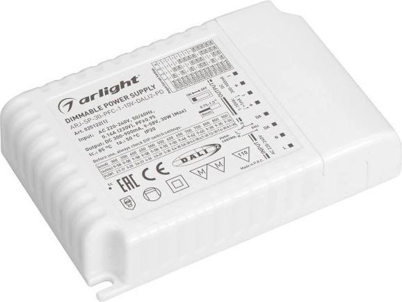 

Блок питания Arlight ARJ-SP-30-PFC-1-10V-DALI2-PD 025122(1)