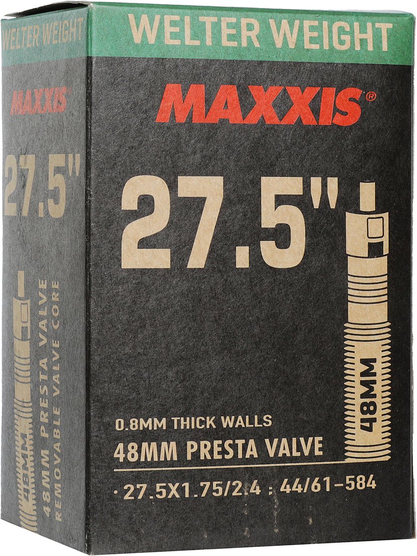 

Велокамера Maxxis Welter Weight 27.5x1.75/2.4 LFVSEP48 EIB00139800