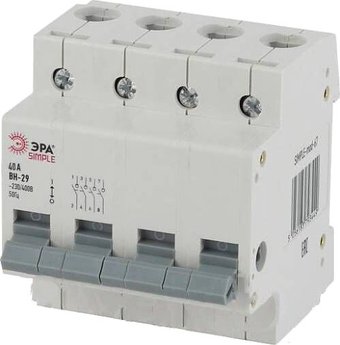 Выключатель нагрузки ЭРА Simple-Mod-69 Б0039259