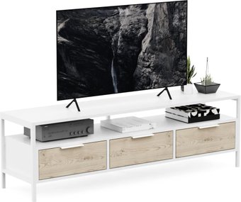 Crafto Фрида 04 1540x400x470 (белый/каштан)