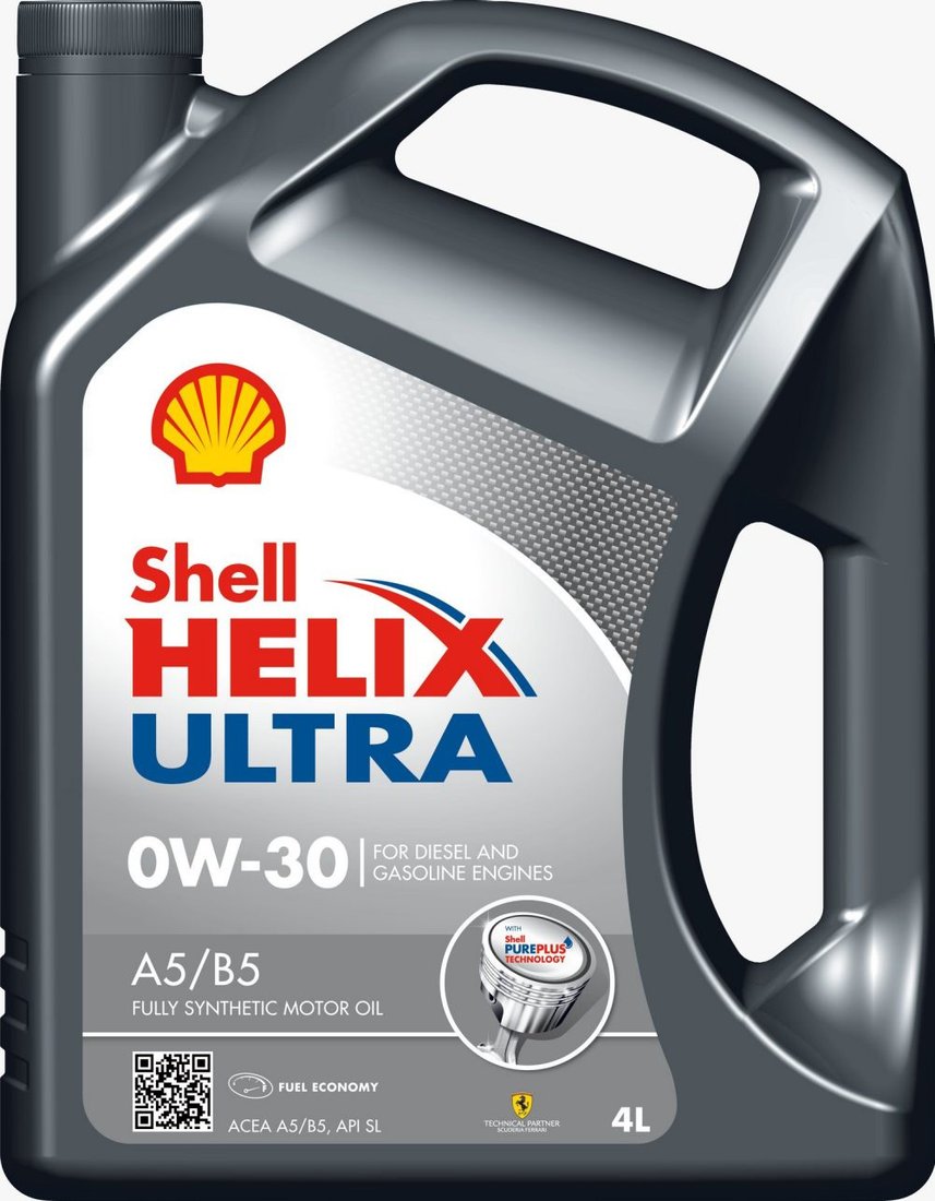 

Моторное масло Shell Helix Ultra A5/B5 0W-30 4л