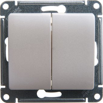 Выключатель проходной Schneider Electric Glossa GSL000665 (перламутр)