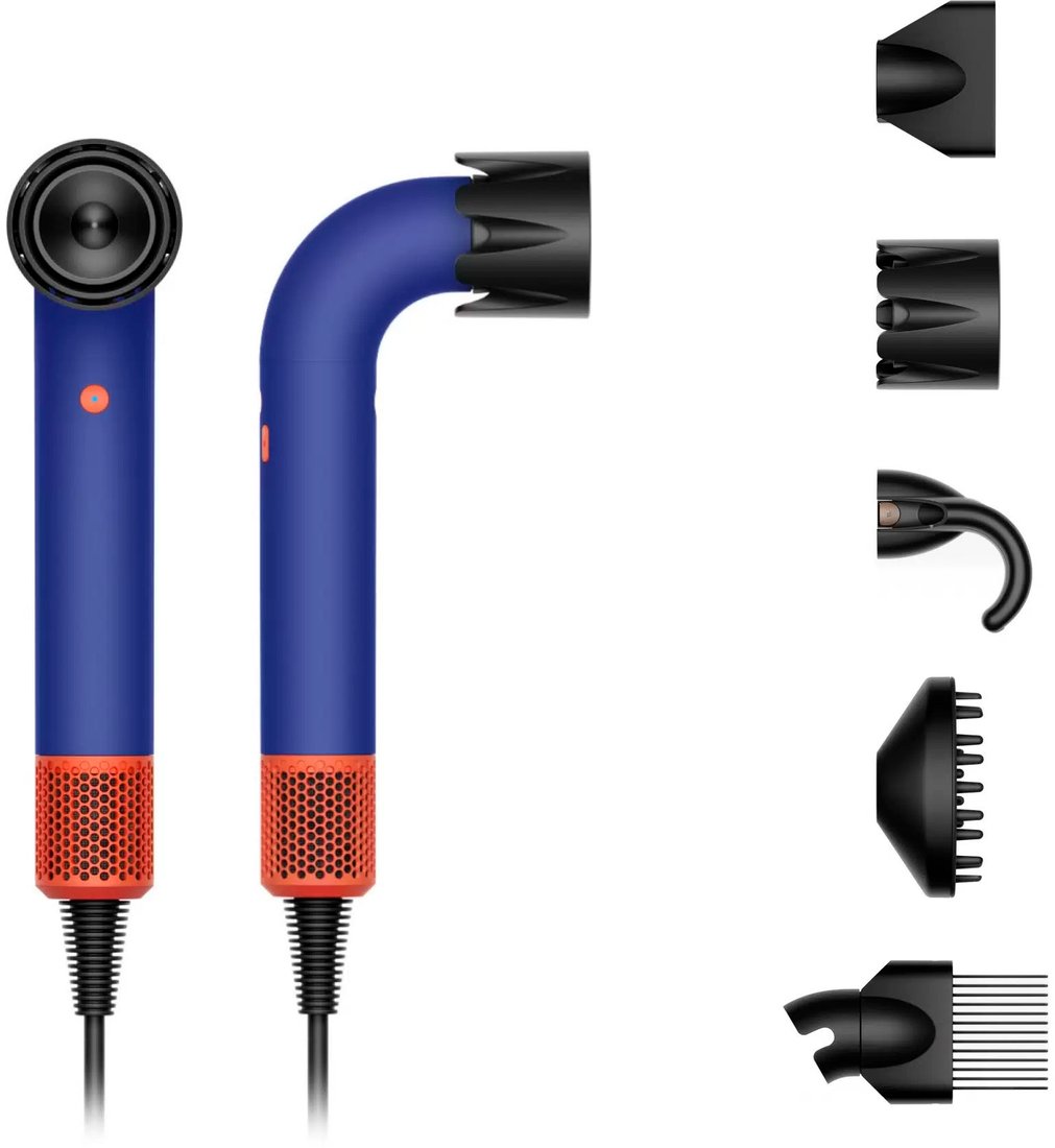 Фен Dyson Supersonic R HD18 (евровилка, синий/топаз)