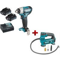  Makita TW141DWAEA1 (гайковерт, компрессор, 2 АКБ, кейс) в Бресте