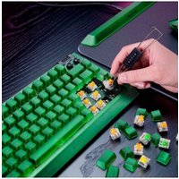 Клавиатура Razer BlackWidow V4 75% Phantom Edition (зеленый, нет кириллицы)